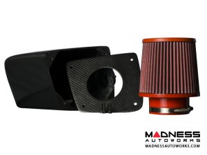 Alfa Romeo Stelvio Performance Air Intake Kit  - 2.0L - MAXFlow - MADNESS w/ BMC Twin Air Connical Filter 